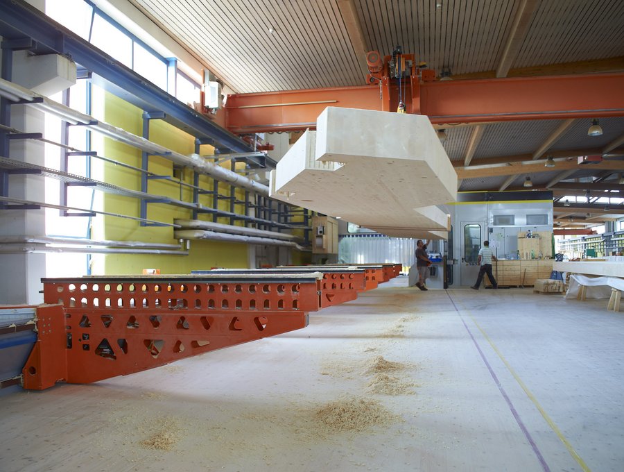 customer-specific cnc timber processing centre 